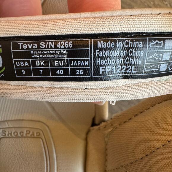 Teva Women's Size 9 EU 40 Tirra Hiking Sandal Foam Green Trails Outdoor Camping - Picture 8 of 13